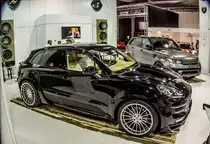 Porsche Macan getunert von Hamann. Foto: Auto Zürich, November 2015.