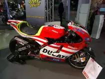 Ducati Desmosedici RR auf der International Motor Show in Luxembourg, 22.11.2015