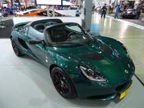 Lotus Elise 3 auf der International Motor Show in Luxembourg, 20.11.2015