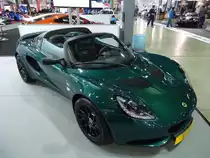 Lotus Elise 3 auf der International Motor Show in Luxembourg, 20.11.2015