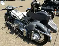 Condor A580 mit Steib-Seitenwagen, der 2-Zyl.4-Takt-Boxermotor hatte 577ccm und leistete 20PS, Vmax.110Km/h, Oldtimertreff Oberwinden, Juni 2015