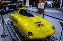 1958-er Fiat Abarth Record, gesehen auf dem Auto Zürich, November 2015.