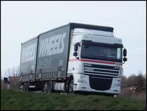 DAF XF Hängerzug in Mukran am 23.03.2014