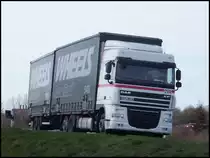 DAF XF Hängerzug in Mukran am 23.03.2014