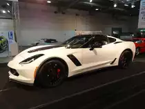 Chevrolet Corvette C7 Stingray auf der International Motor Show in Luxembourg, 20.11.2015