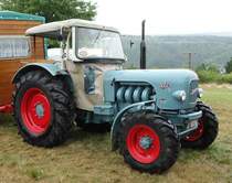 Eicher Mammut, gesehen beim Oldtimertag in Seitzenhahn im August 2015 