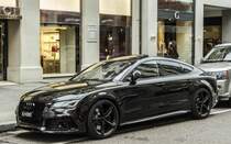 Audi S7, gesehen am 30.10.2015.