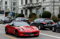 Chevrolet Corvette C7, gesehen am 30.11.2015.