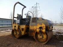 Bomag BW 120 AD-3 am 05.02.2012 in der Nähe von Trier-Föhren