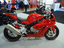 BMW S 1000 RR auf der International Motor Show in Luxembourg, 22.11.2015