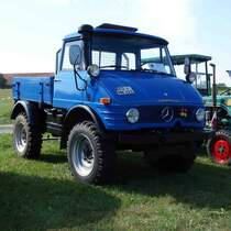 Unimog, ausgestellt beim Deutz-Club Allmus im August 2015