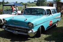 Chevrolet BelAir Nomad, Bj. 1957, ausgestellt bei der Oldtimerausstellung vom Deutz-Club Allmus im August 2015