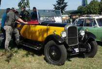 Citroen C 6, gesehen beim Deutz-Club Allmus im August 2015