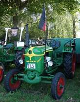 Deutz D18, gesehen beim Deutz-Club Allmus im August 2015