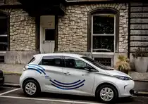 Renault Zoé  Züri Wasser , fotografiert am 30.10.2015.