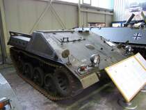 Nachschubpanzer Hotchkiss Cargo in der Wehrtechnischen Studiensammlung Koblenz, 31.10.2006