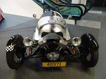 Morgan 3-Wheeler auf der International Motor Show in Luxembourg, 20.11.2015