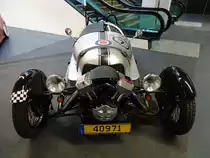 Morgan 3-Wheeler auf der International Motor Show in Luxembourg, 20.11.2015