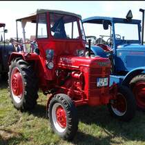 IHC Farmall DED 3, gesehen beim Deutz-Club Allmus im August 2015