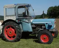 Eicher, ausgestellt beim Deutz-Club Allmus im August 2015