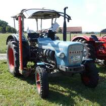 Eicher, ausgestellt beim Deutz-Club Allmus im August 2015