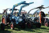 Eicher, ausgestellt beim Deutz-Club Allmus im August 2015