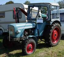 Eicher, ausgestellt beim Deutz-Club Allmus im August 2015