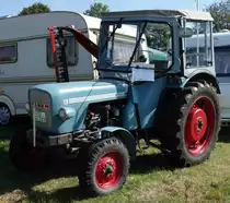 Eicher, ausgestellt beim Deutz-Club Allmus im August 2015