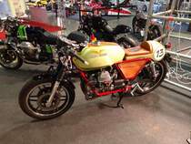 Moto Guzzi auf der International Motor Show in Luxembourg, 20.11.2015