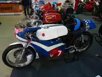 Suzuki T 500 auf der International Motor Show in Luxembourg, 22.11.2015