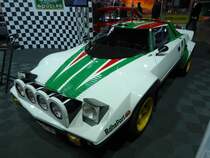 Lancia Stratos auf der International Motor Show in Luxembourg, 22.11.2015