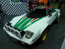 Lancia Stratos auf der International Motor Show in Luxembourg, 22.11.2015