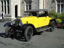 Mir unbekannter Oldtimer am 14.5.2012 / Oldtimer Club „Sunbeam – Talbot – Darracq“ Rallye England-Irland bei einem Zwischenstopp im Schlosshotel Lough Rynn in der Republik Irland / 