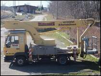 MAN LF Arbeitsbühne in Bergen am 12.03.2014