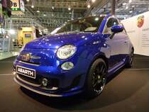 FIAT Abarth 500 auf der International Motor Show in Luxembourg, 20.11.2015