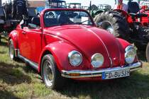 Käfer Cabrio, gesehen beim Deutz-Club Allmus im August 2015
