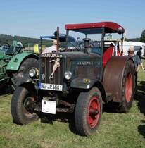 Hanomag R40, ausgestellt beim Deutz-Club Allmus im August 2015