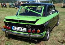 NSU TT, ausgestellt beim Deutz-Club Allmus im August 2015