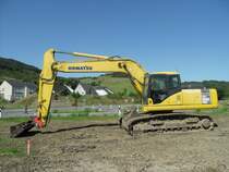 Komatsu PC 240 NLC-7 am 15.08.2009 bei Echternacherbrück