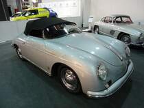 Porsche 356 A Speedster auf der International Motor Show in Luxembourg, 20.11.2015