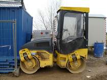 Bomag BW 100 AD-4 am 06.02.2011 in der Nähe von Bettembourg (Lux.)