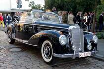 MB 220 Cabrio, gesehen in Münster im Oktober 2015