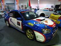 Subaru Impreza WRX STI (Goedert / Junius) auf der International Motor Show in Luxembourg, 20.11.2015