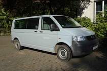 VW T5 von der Wilhelms-Universität Münster, Oktober 2015