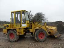 Zettelmeyer ZL 702 am 08.03.2009 in der Nähe von Saarburg