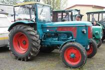 Hanomag Brillant 600, gesehen bei der Bulldogmesse in Alsfeld im Oktober 2015