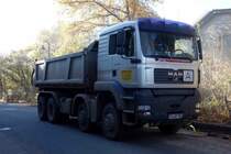 MAN von  POST- Transporte , gesehen in 36100 Petersberg-Marbach im November 2015