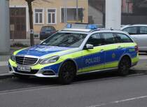 Polizei Heidelberg Mercedes Benz E-Klassen FustW am 10.12.15