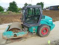 Hamm 3307 am 20.06.2010 auf einer Baustelle in Perl