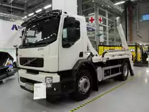 Volvo FE 320 auf einer Baumaschinenmesse in Bern am 18.03.2009